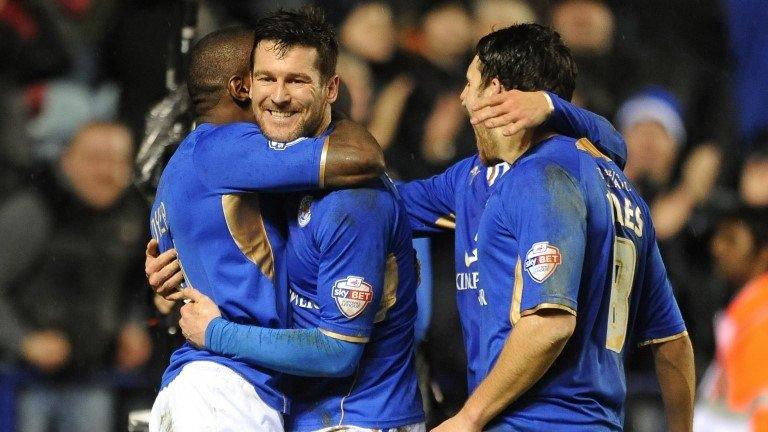 Leicester celebrate