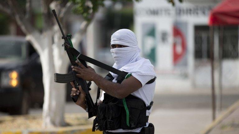 Michoacan vigilante in Nueva Italia