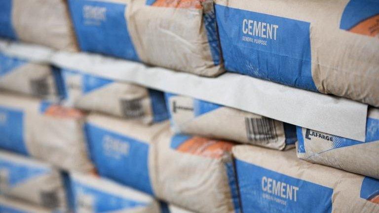 Bags of cement