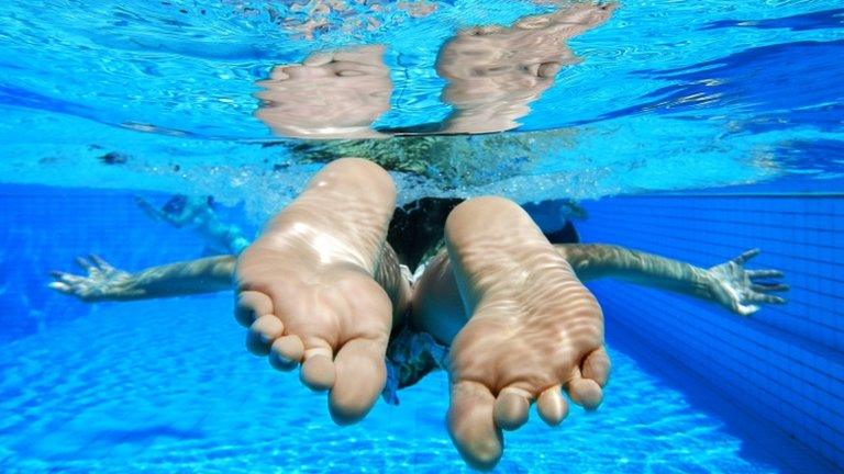 Swimmer's feet