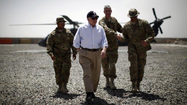 Robert Gates in Afghanistan