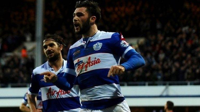 Charlie Austin scores for QPR