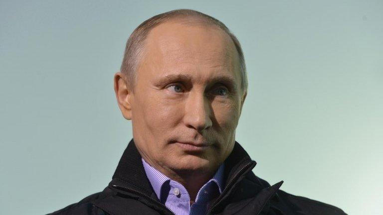 Russian President Vladimir Putin in Sochi, 17 January