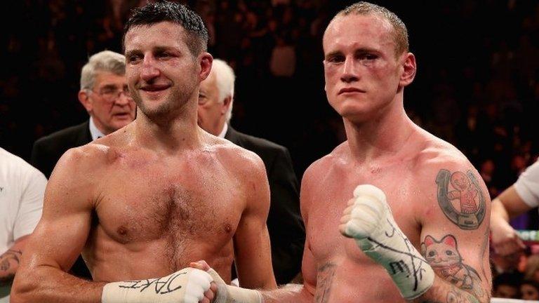 Carl Froch and George Groves