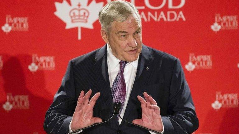 Conrad Black in June 22, Toronto