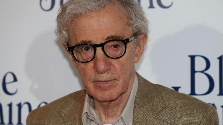 US film director Woody Allen posing during a photocall for the French Premiere screening of "Blue Jasmine", his latest movie Paris 27 August 2013