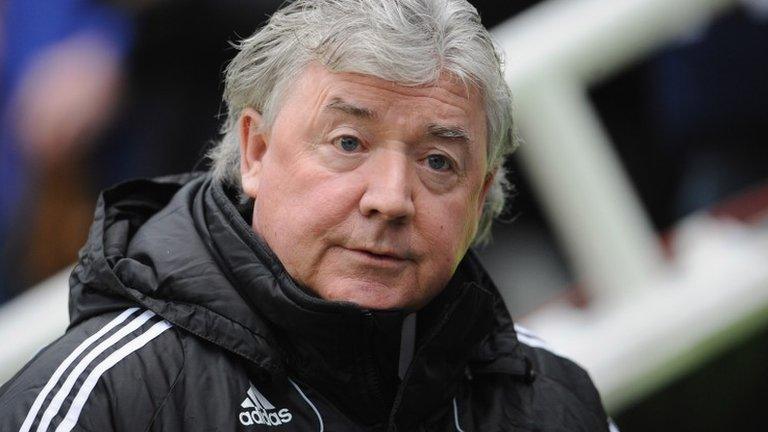 Former Newcastle United director of football Joe Kinnear