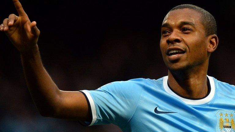 Manchester City's Fernandinho