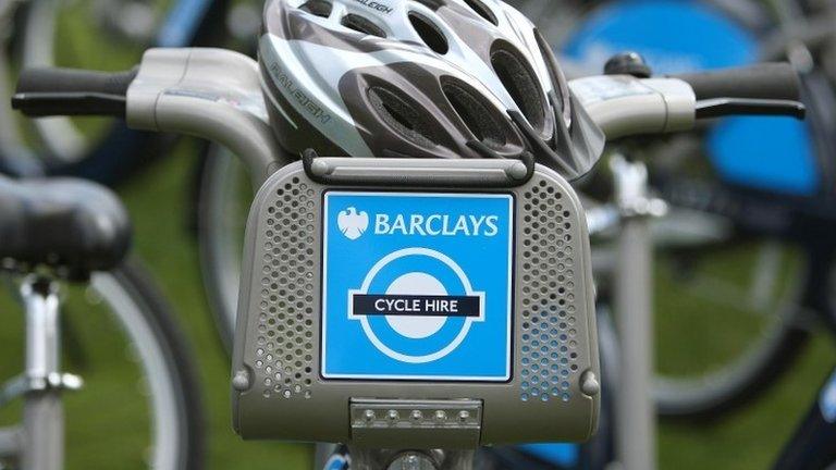 Barclays Cycle Hire bike