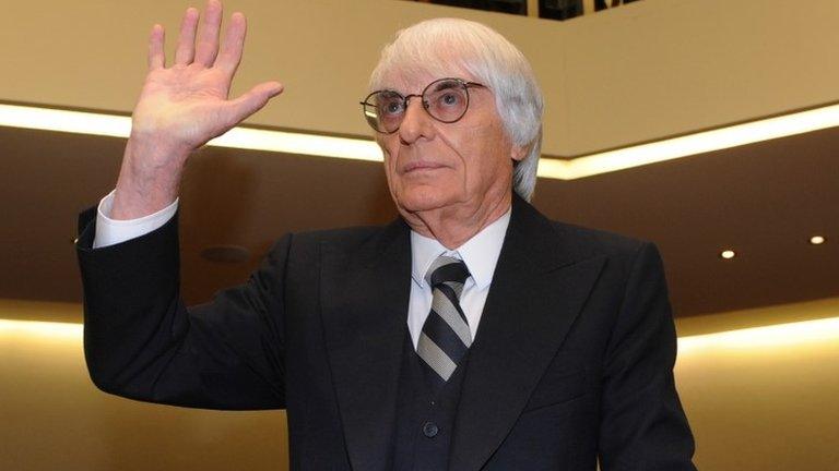 Bernie Ecclestone