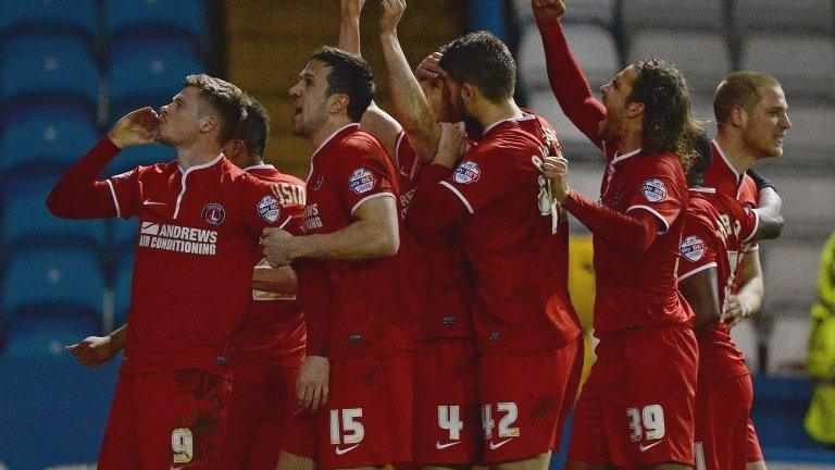 Charlton celebrate