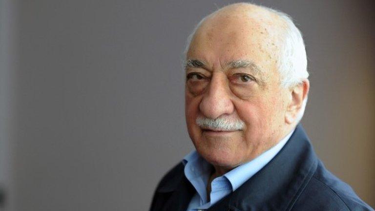 Exiled Turkish cleric Fethullah Gulen at his residence in the US in September 2013