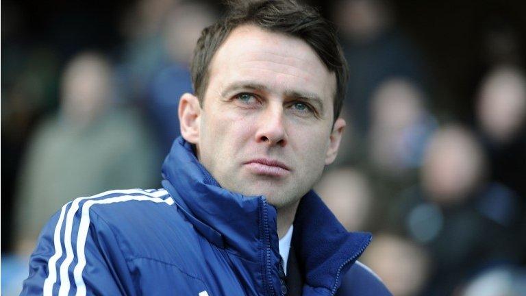 Bolton manager Dougie Freedman