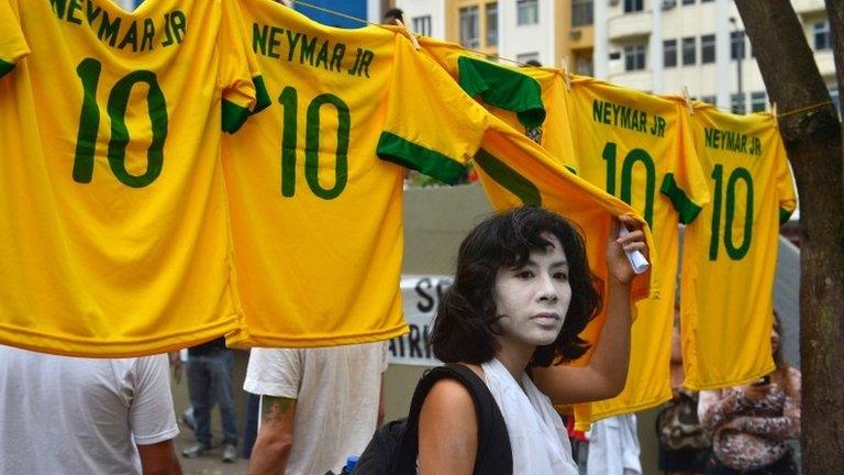 Brazil fan, 30 June 13