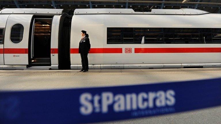 New Eurotunnel trains at St Pancras