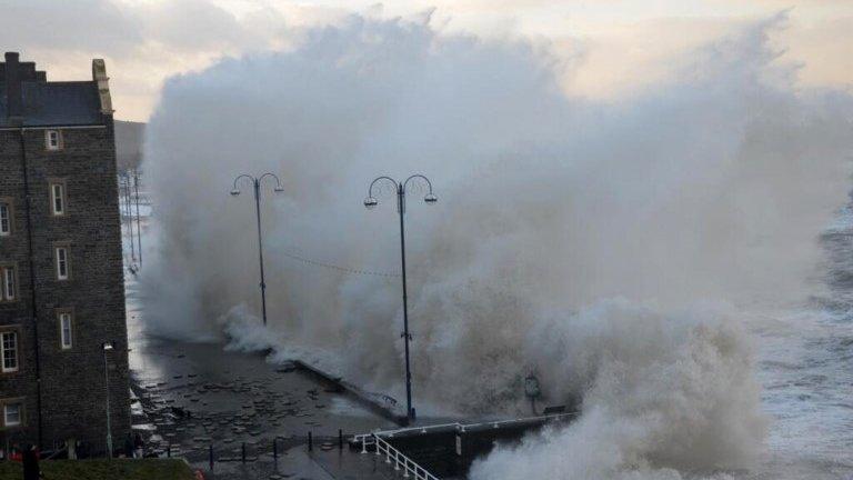 Waves at Aberystwyth by Mark Lewis