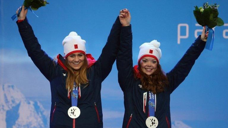 Caroline Powell and Jade Etherington