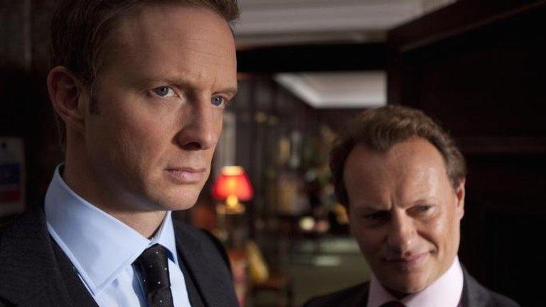 (l-r) Rupert Penry-Jones and Neil Stuke