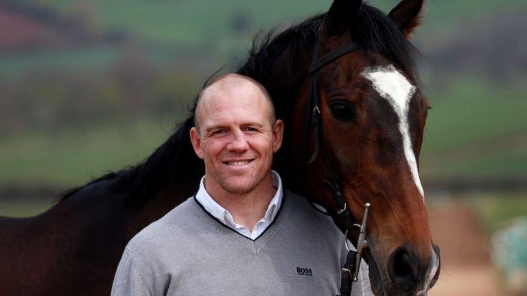 Mike Tindall and Monbeg Dude