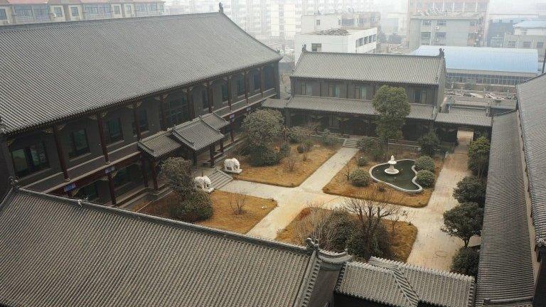 Former general Gu Junshan's Henan residence in Puyang, central China's Henan province, 17 January 2014