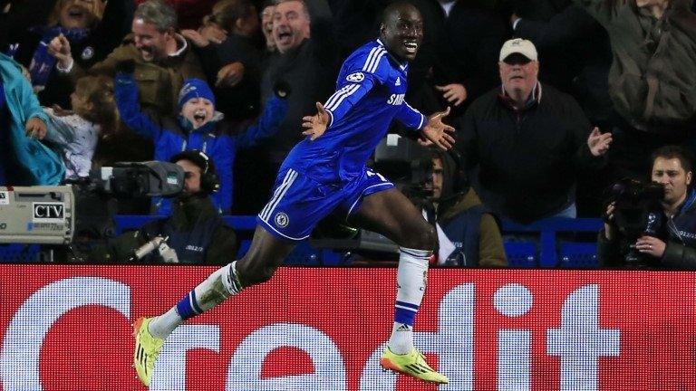 Demba Ba scores Chelsea's second