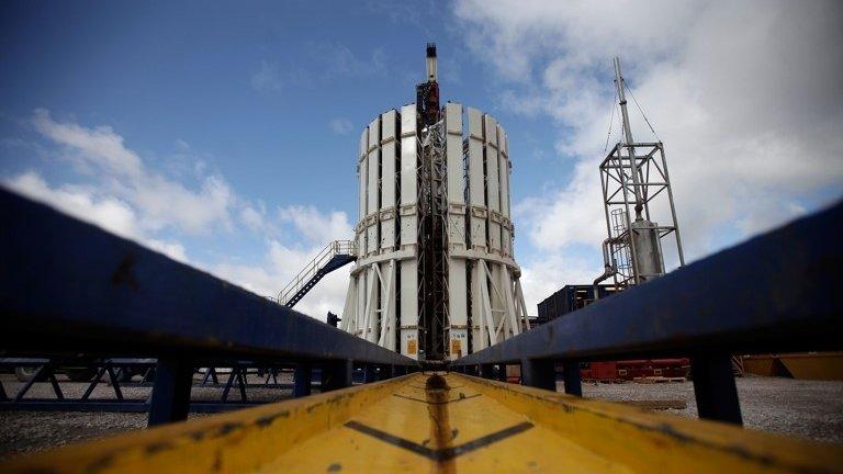 Cuadrilla shale fracking facility, Preston