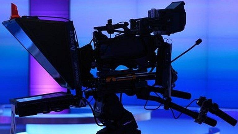 A TV camera