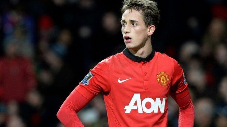 Adnan Januzaj of Manchester United