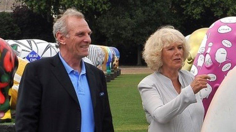 Mark Shand and the Duchess of Cornwall