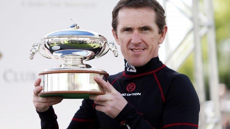 Champion jockey AP McCoy