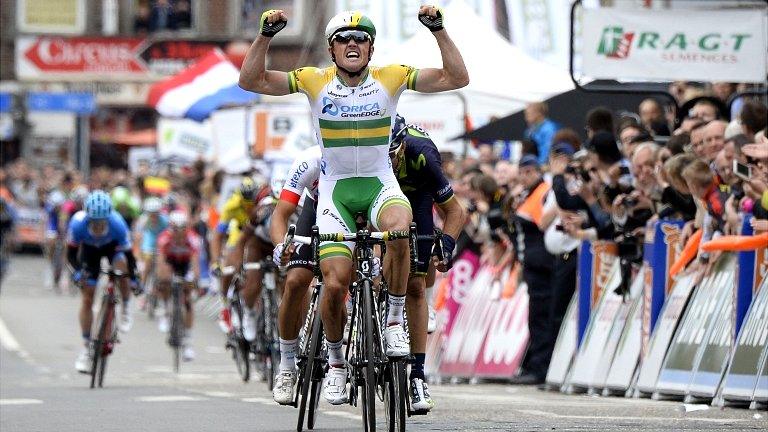 Australian Simon Gerrans wins Liege-Bastogne-Liege