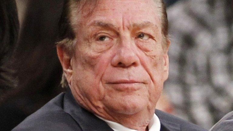 Los Angeles Clippers owner Donald Sterling seen in Los Angeles, California, on 19 December 2010