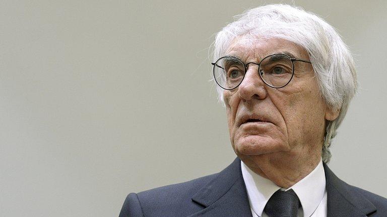 Bernie Ecclestone in court. 2 May 2014