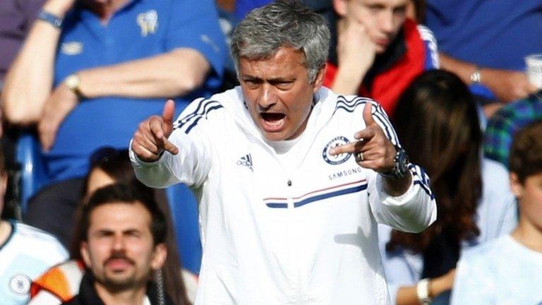 Chelsea manager Jose Mourinho