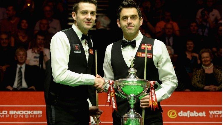 Mark Selby and Ronnie O'Sullivan