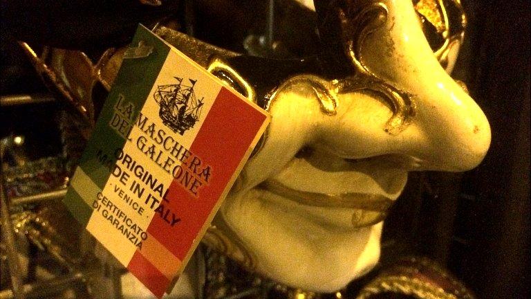 Italian carnival mask