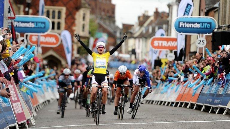 Stage five of the Women's Tour