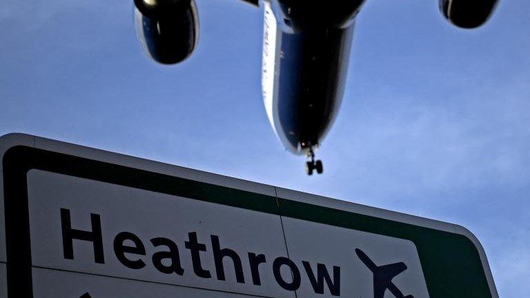 Heathrow sign