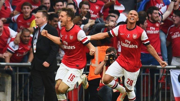 Arsenal celebrate