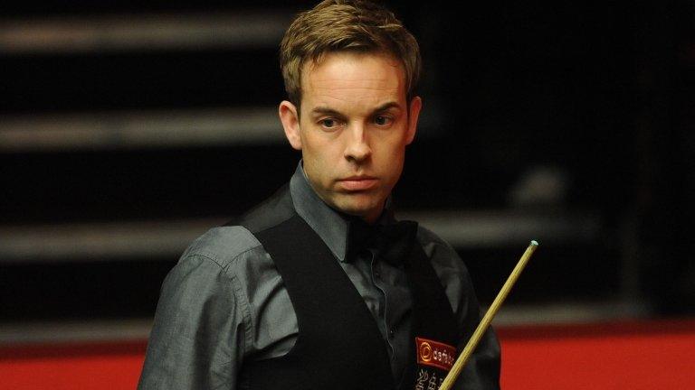 Snooker player Ali Carter