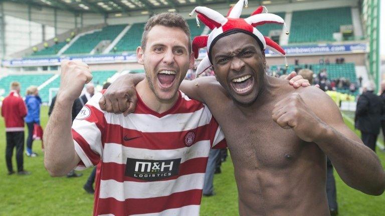 Tony Andreu and Jason Scotland