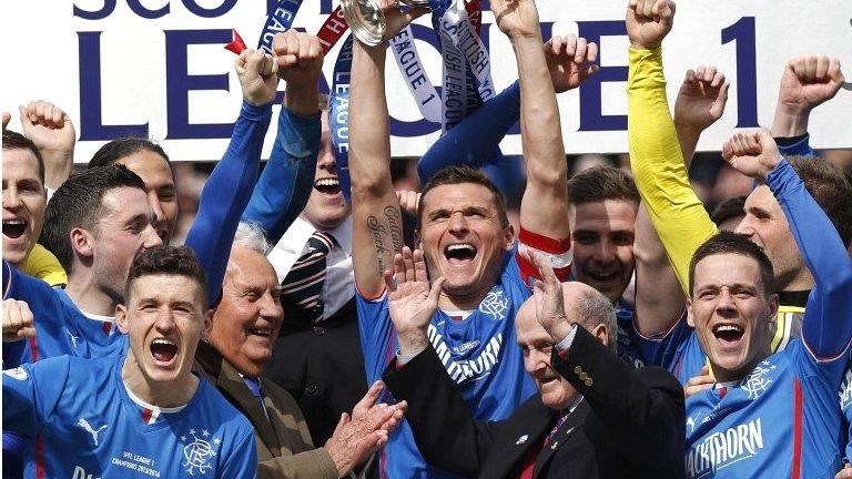 Rangers win League One