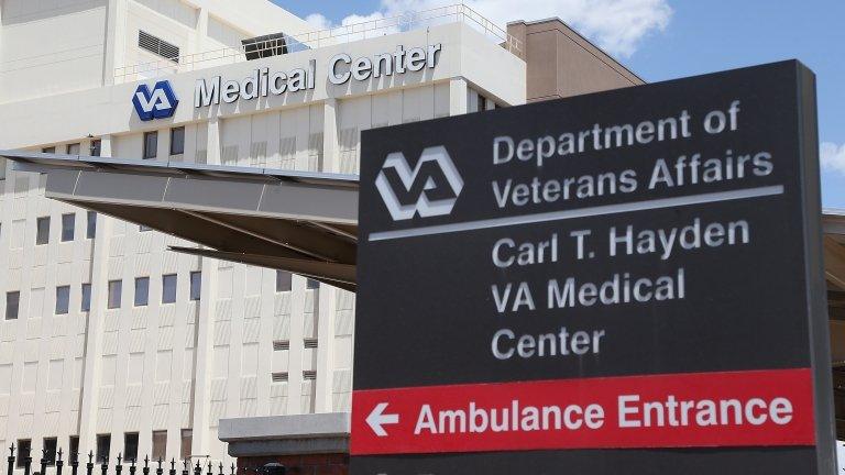 A US veterans affairs medical centre in Phoenix, Arizona, on 8 May 2014