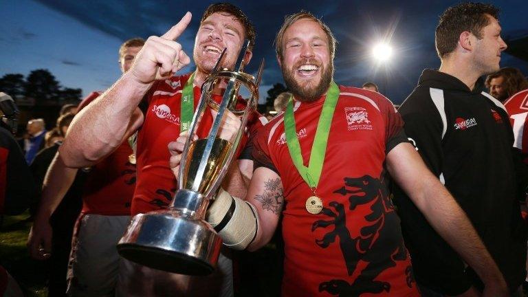 London Welsh celebrate