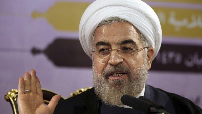 Iranian President Hassan Rouhani - 14 June