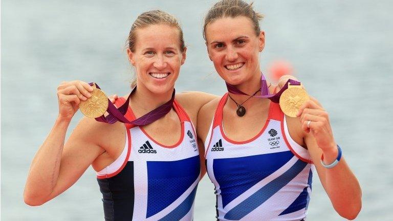 Helen Glover and Heather Stanning