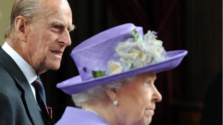 The Queen And Duke Of Edinburgh Attend A Solemn Drumhead Service At The Royal Hospital Chelsea