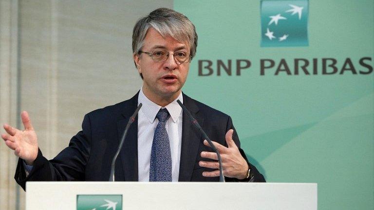 BNP chief executive Jean-Laurent Bonnafe