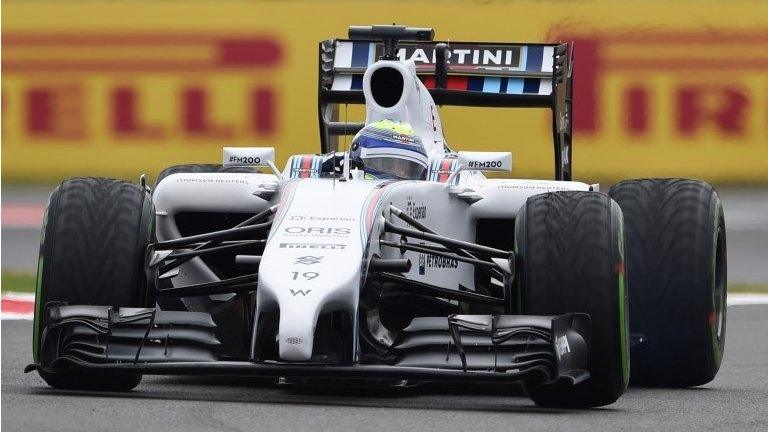 Williams F1 driver Felipe Massa