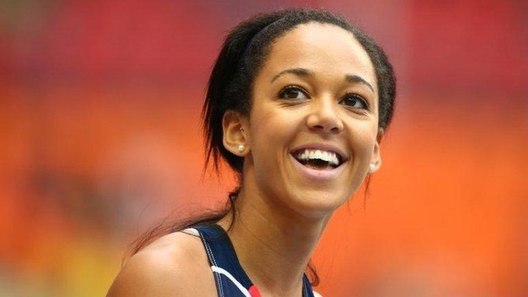 Katarina Johnson-Thompson has her eyes on first prize